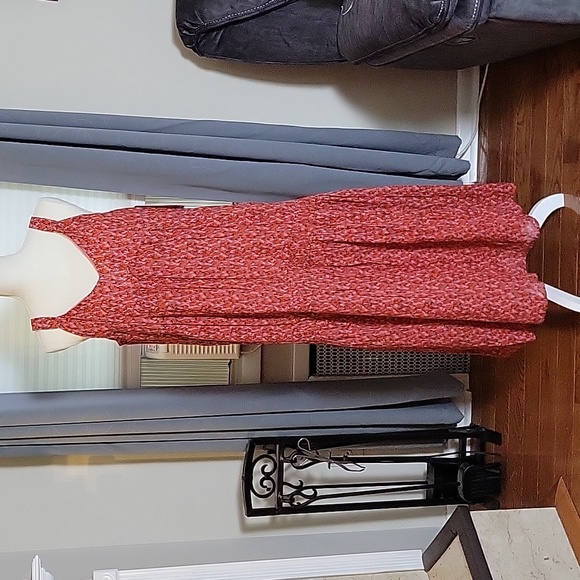 Joie “Tea Rose” Maxi Dress  100% cotton sleeveless sz M - Picture 5 of 8